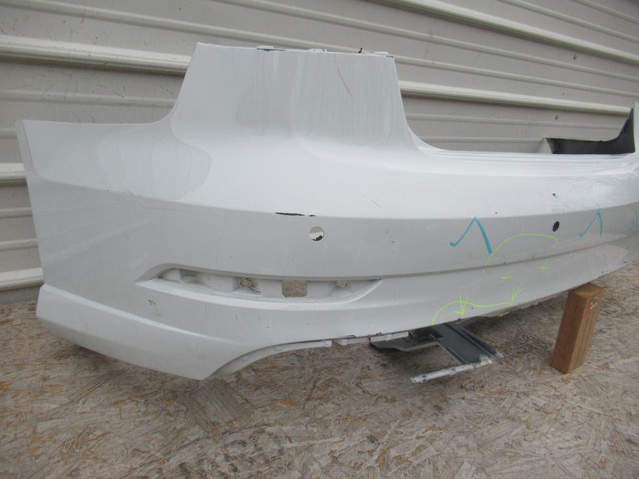 2017-2018 AUDI A3 S-LINE REAR BUMPER COVER W/ PARK SENSOR HOLES 8V5807511J OEM