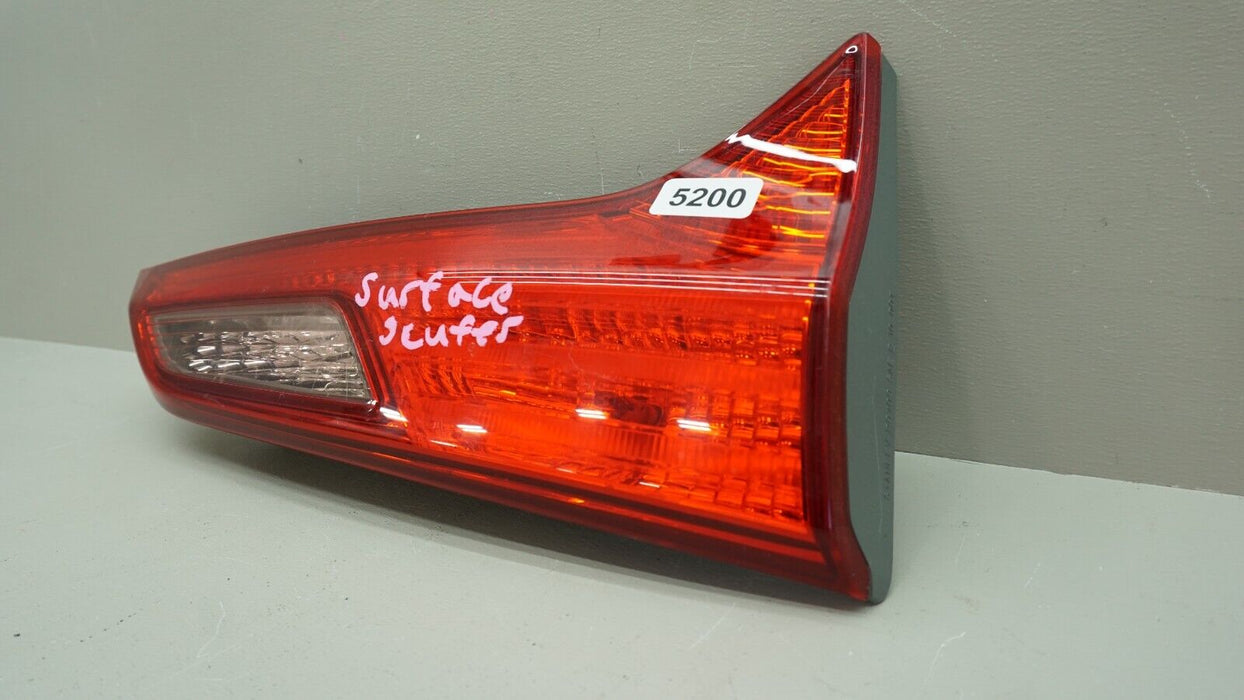 2013-2015 ACURA RDX REAR LEFT DRIVER SIDE INNER TAIL LIGHT BRAKE STOP LAMP OEM