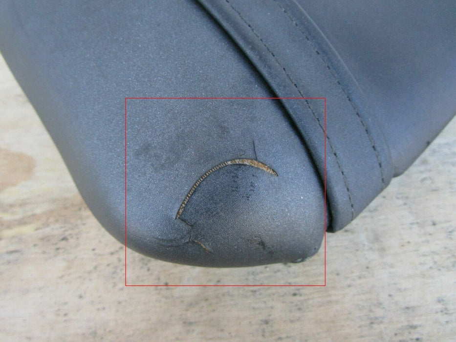 2004 2005 2006 YAMAHA YZF-R1 REAR BACK PASSENGER LEATHER SEAT CUSHION PAD OEM