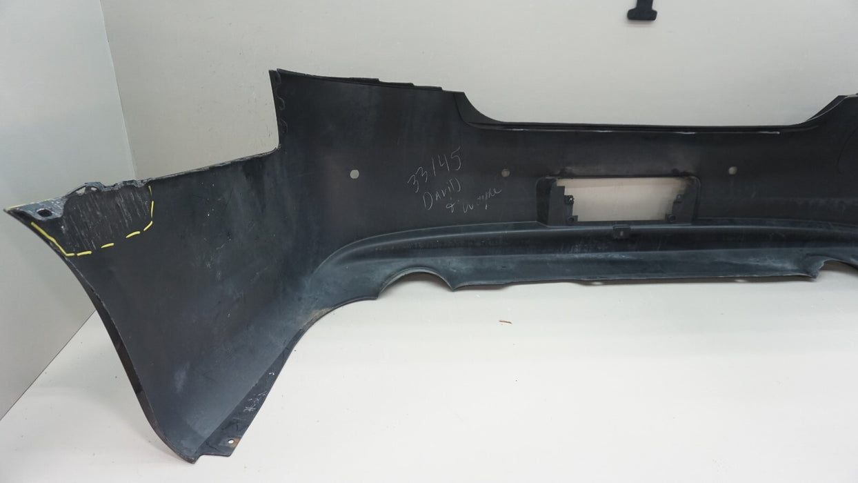 2010-2013 INFINITI G37 REAR BUMPER COVER PANEL W/ SENSOR HOLES OEM 850221NF0H
