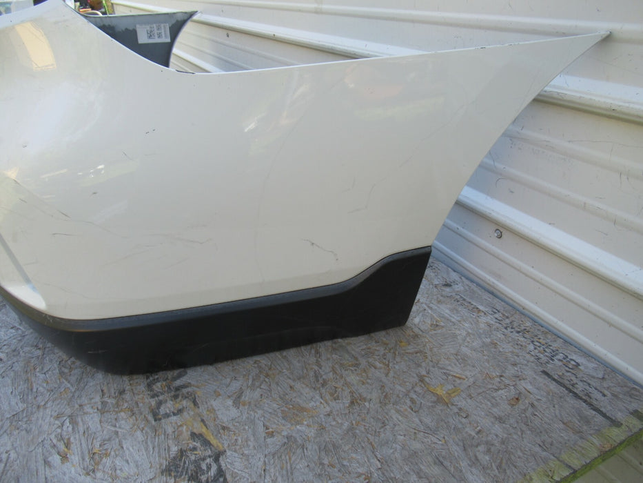 2015-2017 SUBARU OUTBACK REAR BUMPER COVER WHITE PLASTIC WITH VALANCE OEM