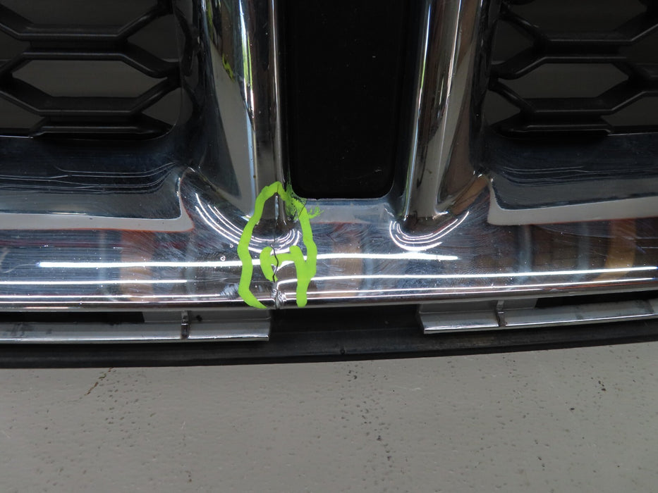 2013-2019 DODGE GRAND CARAVAN FRONT BUMPER GRILL GRILLE W/ CHROME 68100689AC OEM