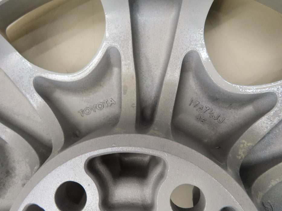 2001-2003 LEXUS LS430 17" 17X7 1/2 JJ SILVER RIM WHEEL OEM (P)