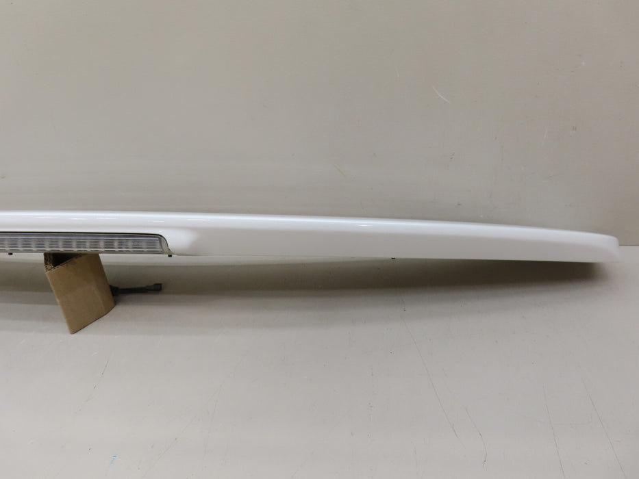 2012-2014 SUBARU LEGACY REAR WHITE TRUNK SPOILER OEM E721SAJ010