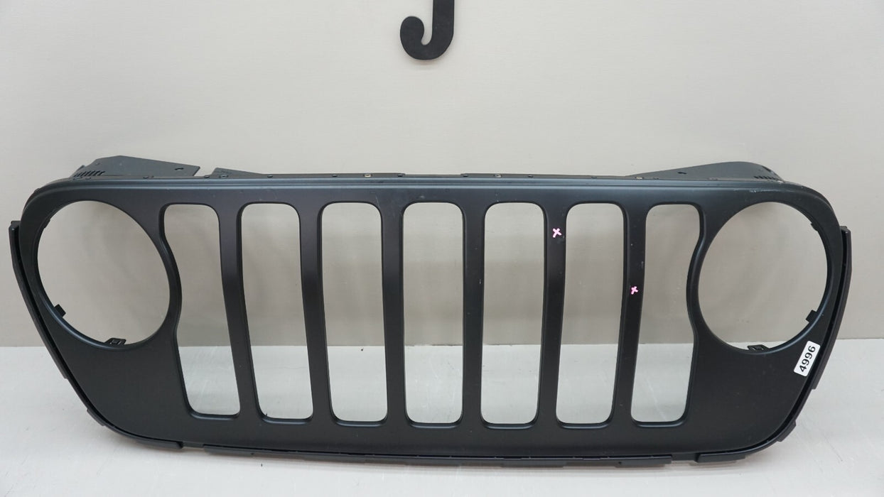 2018-2023 JEEP WRANGLER SAHARA FRONT RADIATOR GRILLE GRILL OEM 6BY79TRMAB