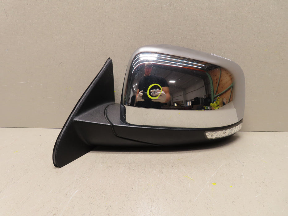 2011-2022 JEEP GRAND CHEROKEE LEFT DRIVER SIDE MIRROR OEM HEATED CHROME CAP