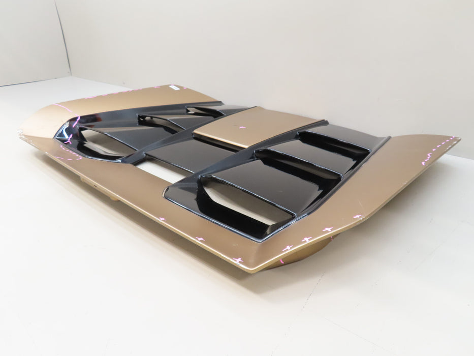 LAMBORGHINI HURACAN SPYDER REAR HOOD BONNET DECK LID OEM 4T7827029