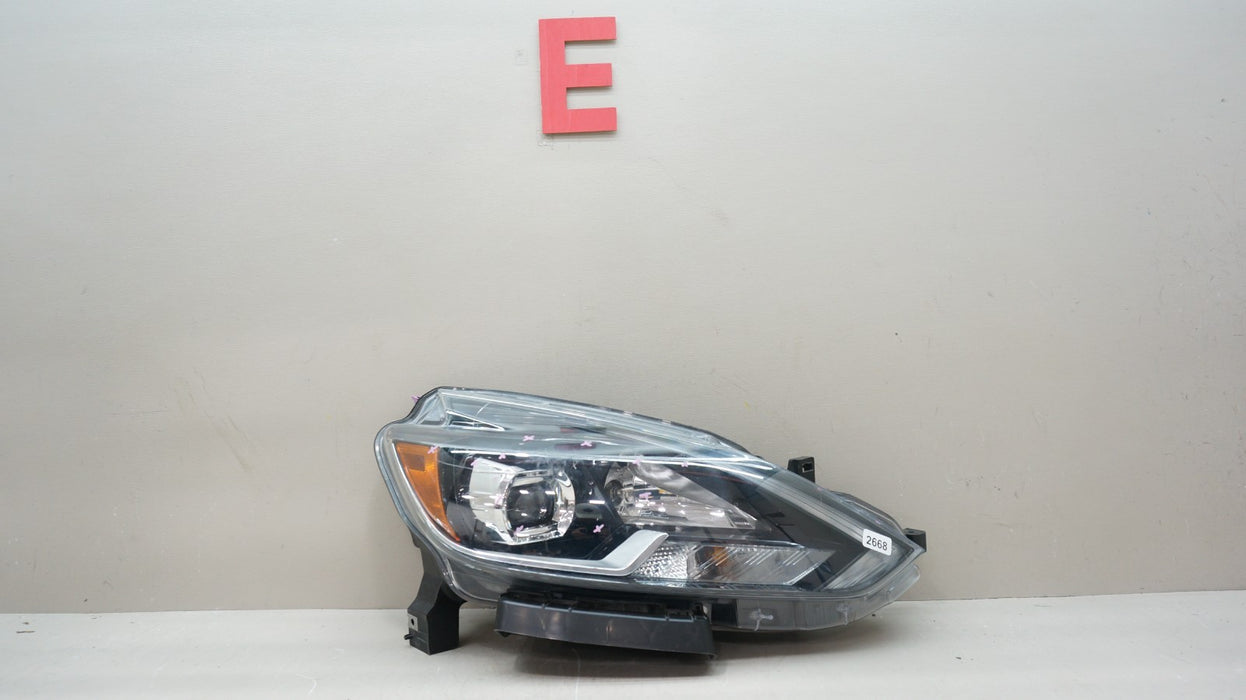 2016-2019 NISSAN SENTRA FRONT RIGHT PASSENGER SIDE LED HEADLIGHT OEM