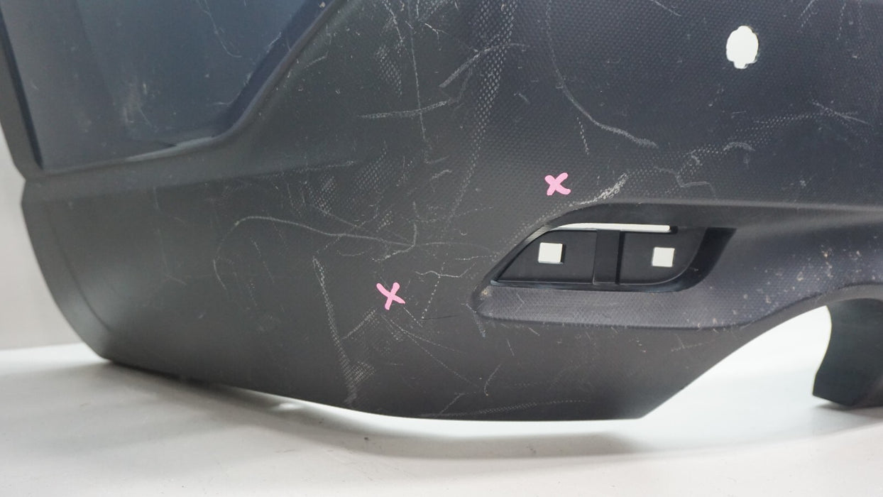 2019-2023 SUBARU ASCENT REAR BUMPER COVER PANEL W/ SENSOR HOLES OEM 57704-XC01A