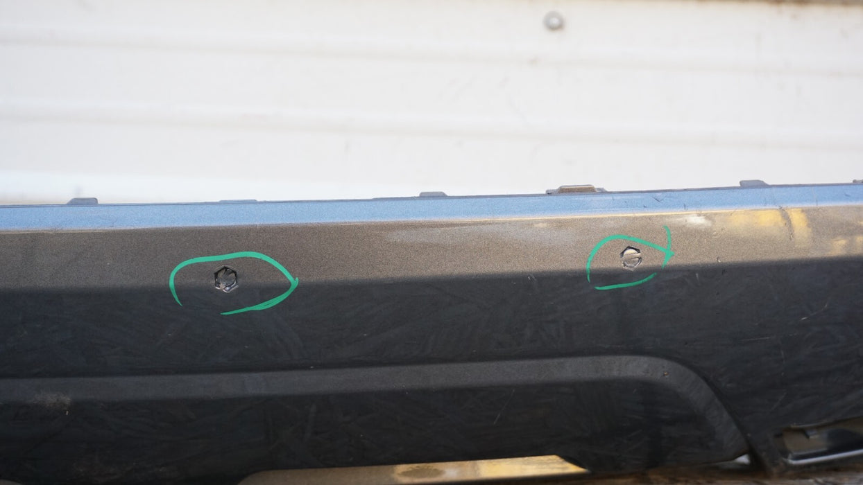 2022 NISSAN ROGUE REAR LOWER BUMPER SPOILER COVER OEM 22 85084-6RH0B