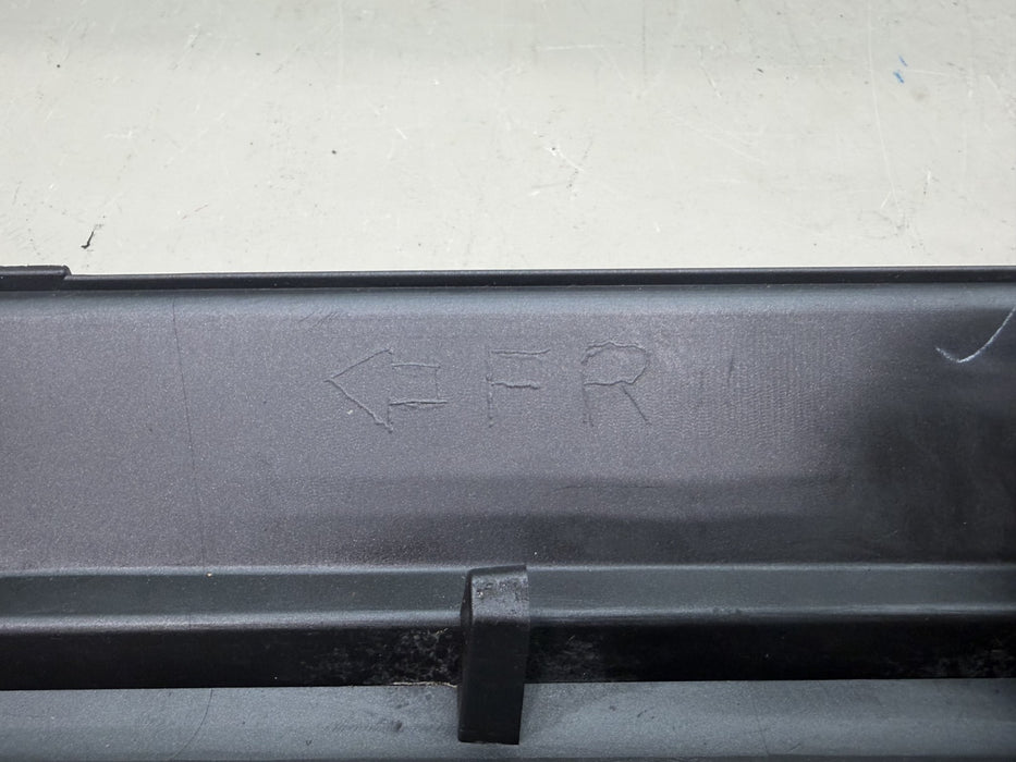 2009-2024 NISSAN GT-R R35 RH RIGHT ROCKER PANEL SIDE SKIRT 76424-JF00A OEM