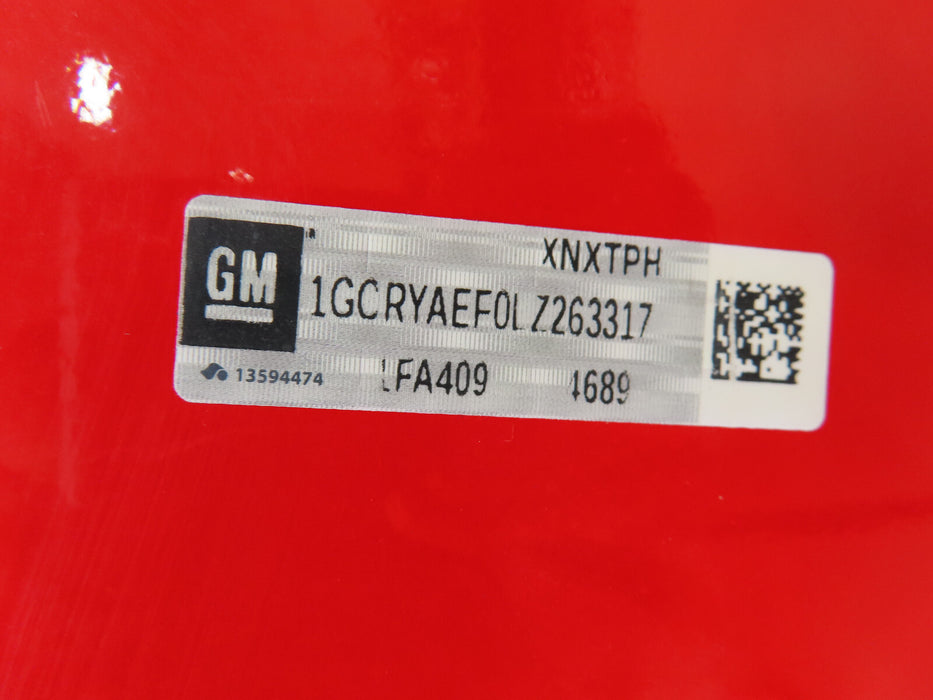 2019-2023 CHEVROLET SILVERADO 1500  REAR TAILGATE SHELL OEM