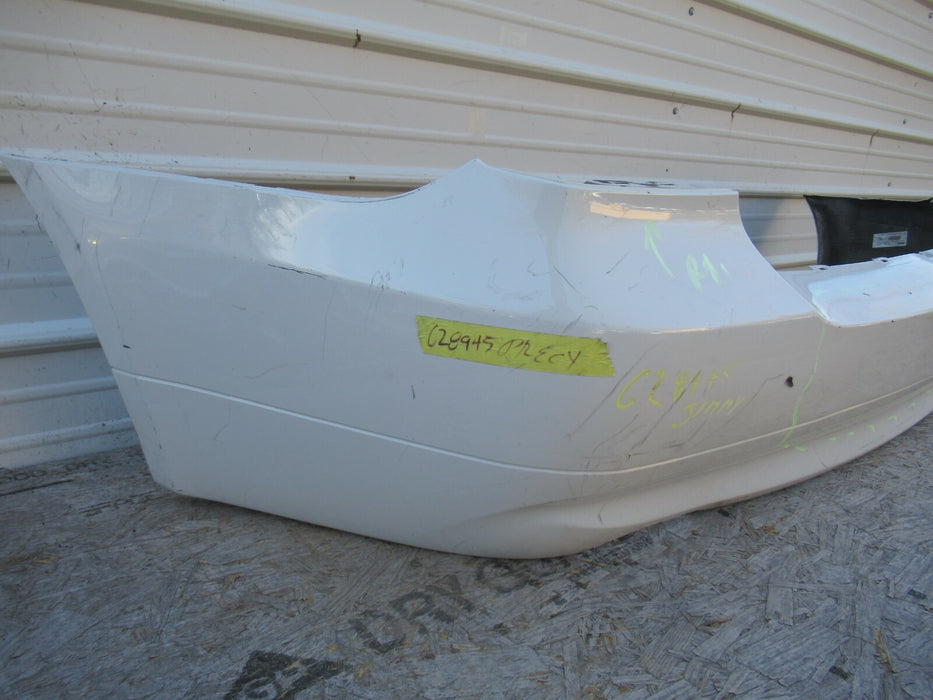 2006 - 2008 BMW 328I 335I E90 REAR BUMPER COVER PANEL WHITE PLASTIC FACTORY OEM