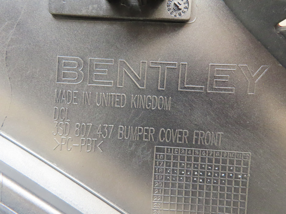2020-2023 Bentley Continental GT GTC front Bumper Cover 3SD807437 OEM