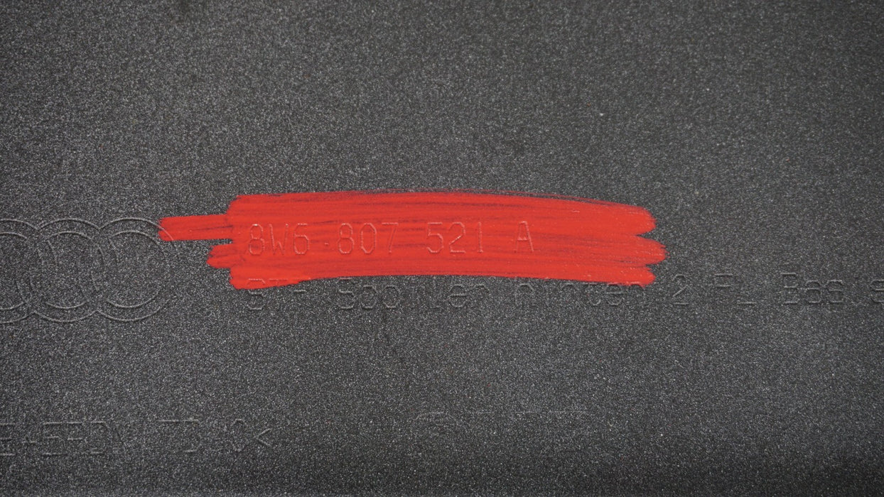 2017-2019 AUDI A5 REAR BUMPER COVER 8W6.807.521.A OEM 2018