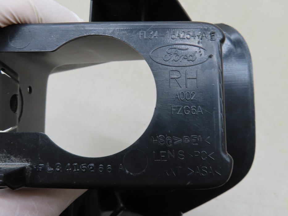 2015-2017 FORD F-150 RIGHT FOG LIGHT LAMP BEZEL COVER BRACKET OEM FL34-15A254-AF