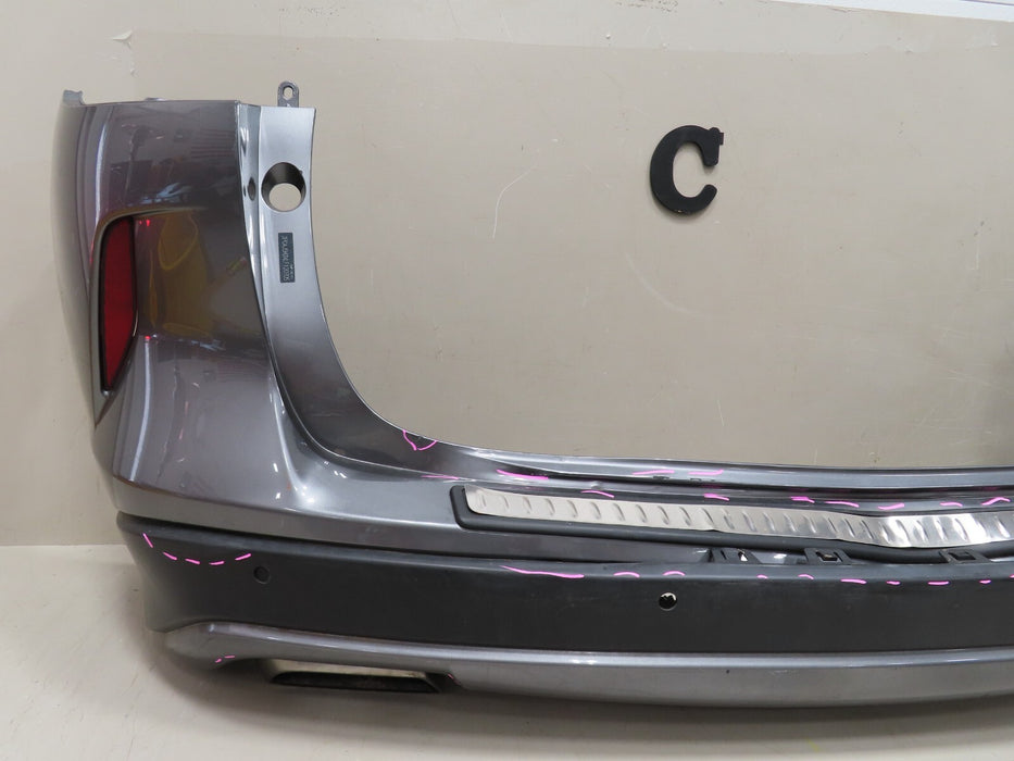 2019-2020 INFINITI QX50 SUV REAR BUMPER COVER W/ LOWER PANEL MUFFLER TIP OEM