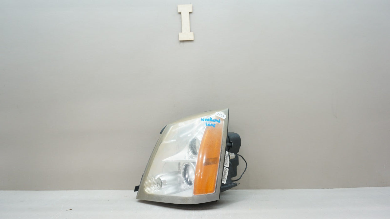 2004-2009 CADILLAC SRX FRONT LEFT DRIVER SIDE HEADLIGHT OEM