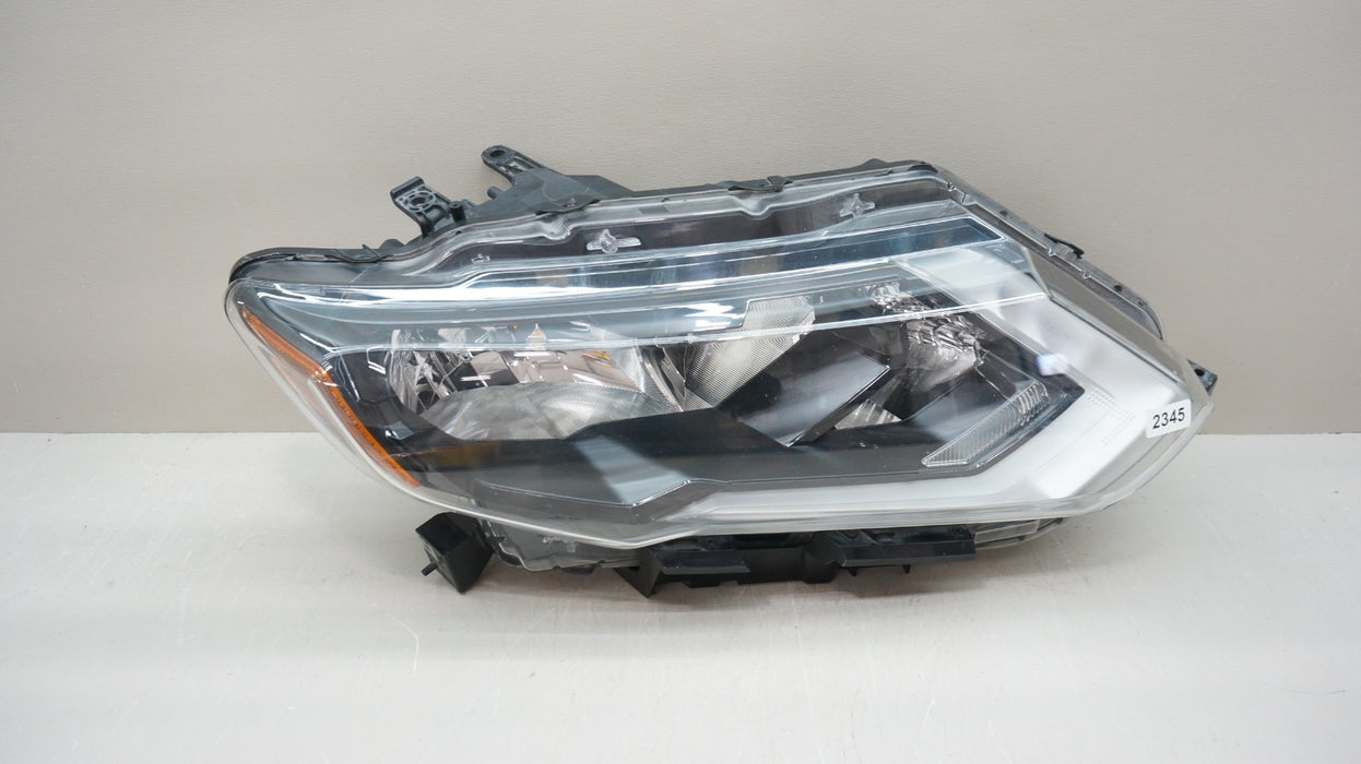 2017-2020 NISSAN ROGUE FRONT RIGHT PASSENGER SIDE HALOGEN W/ LED HEADLIGHT OEM