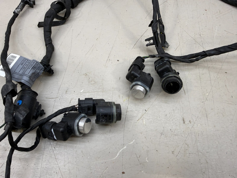 2010-2014 ROLLS ROYCE GHOST RR4 FRONT BUMPER PARKING SENSOR WIRING HARNESS OEM