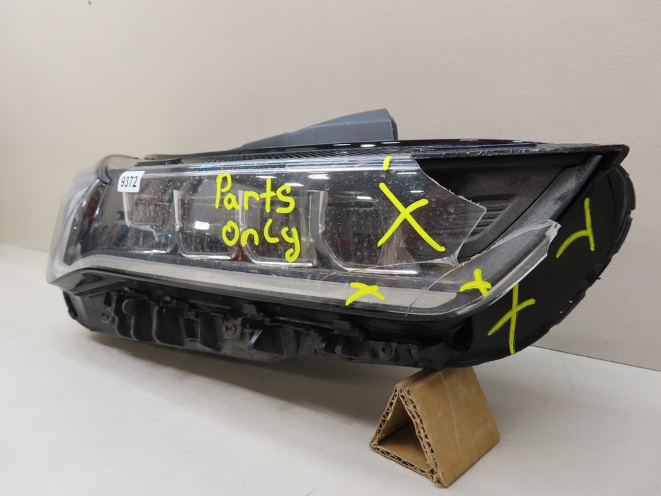 2021-2024 KIA K5 FRONT RIGHT PASSENGER SIDE HEADLIGHT LED OEM 92102-L3000 9372