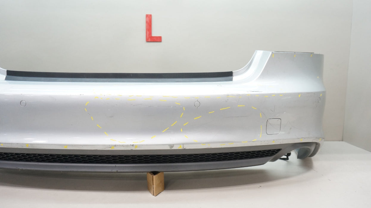 2012-2014 AUDI A7 REAR BUMPER COVER PANEL WITH MODULES OEM 4G8807511AC