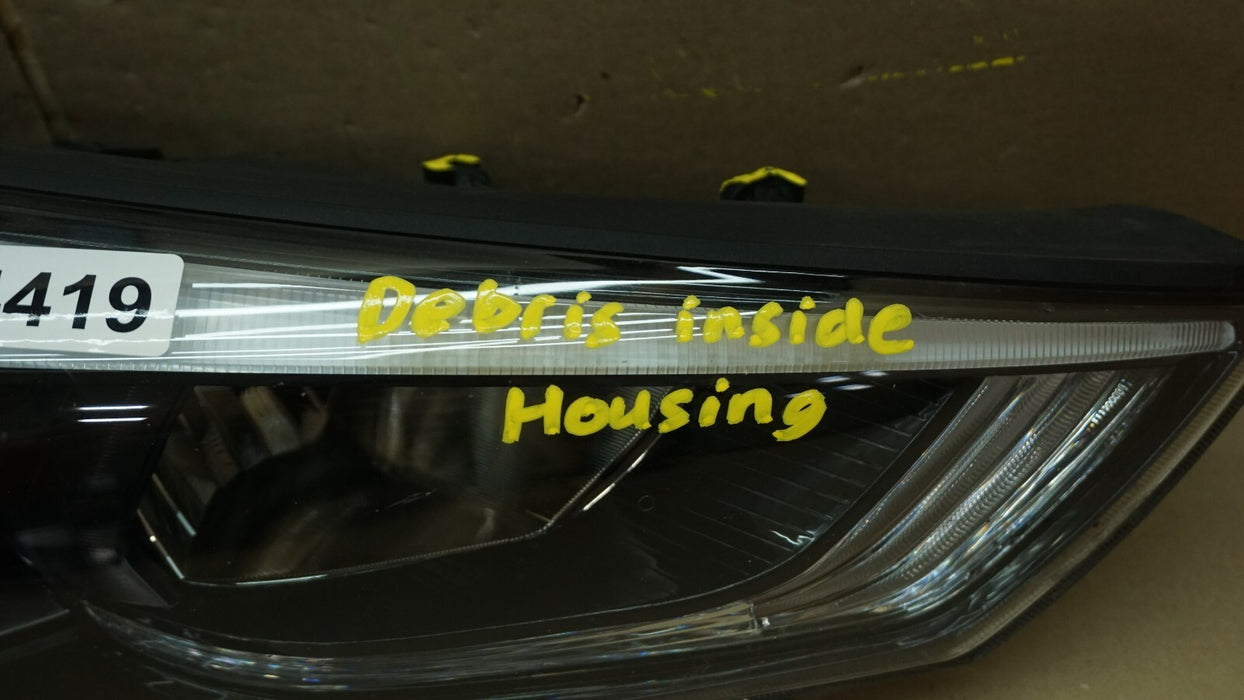 2016-2018 HYUNDAI TUCSON RIGHT PASSENGER SIDE HEADLIGHT HALOGEN AFTERMARKET