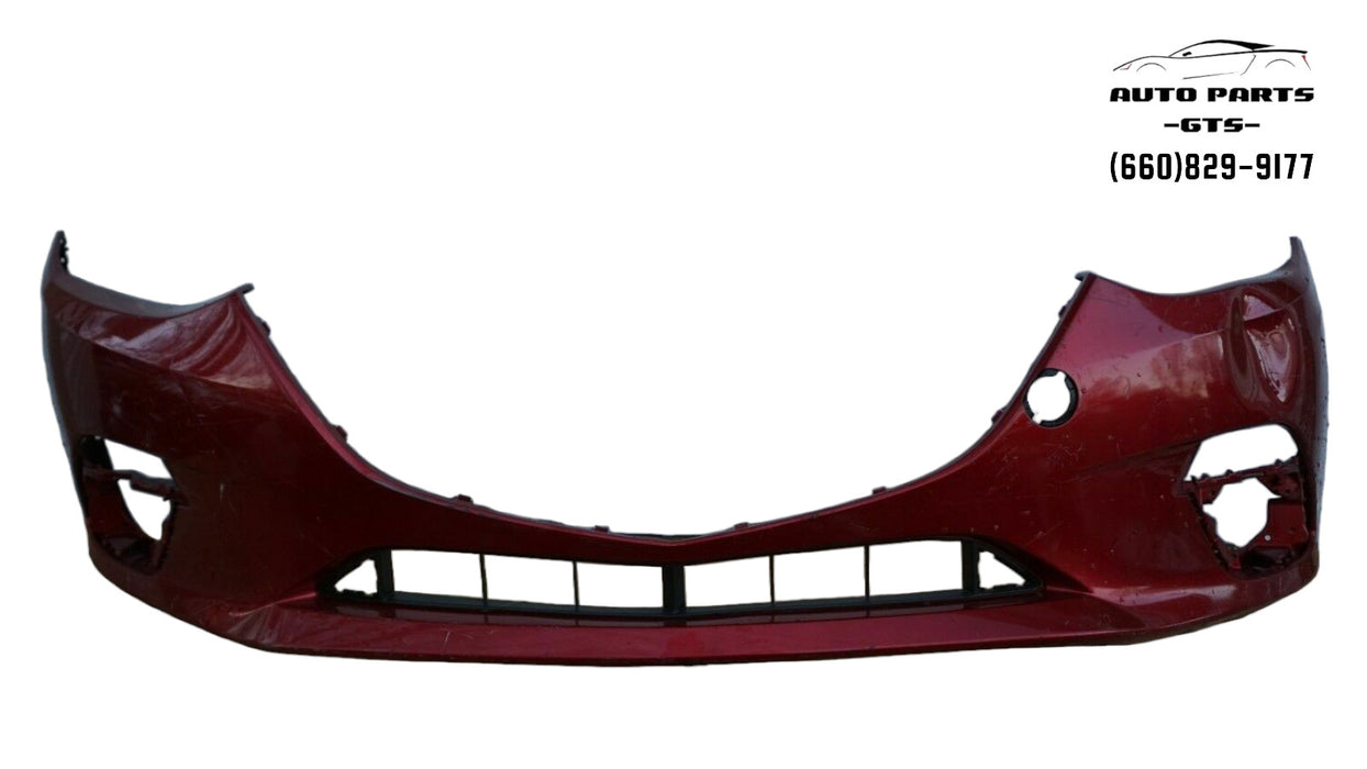 2014-2016 MAZDA 3 SPORT TOURING FRONT BUMPER COVER ASSEMBLY 14 15 16 OEM