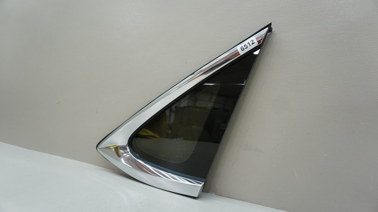 2018-2021 LEXUS LS500 REAR LH LEFT DRIVER SIDE QUARTER WINDOW GLASS OEM