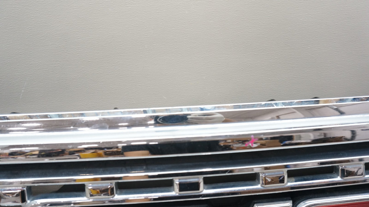 2017-2019 GMC GM ACADIA DENALI CHROME FRONT GRILLE OEM 84378394