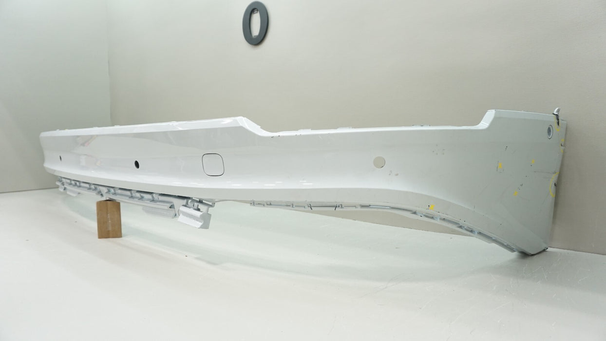 2017-2019 AUDI Q8 REAR BUMPER COVER LOWER VALANCE COVER PANEL 4M8807527B OEM