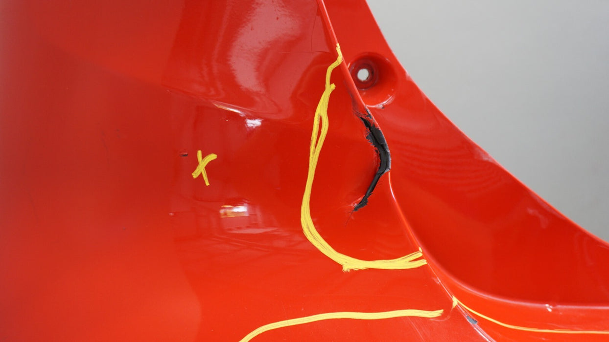 2015-2018 FORD FOCUS REAR BUMPER COVER RED F1EB-17906-DB OEM 15 16 17 18