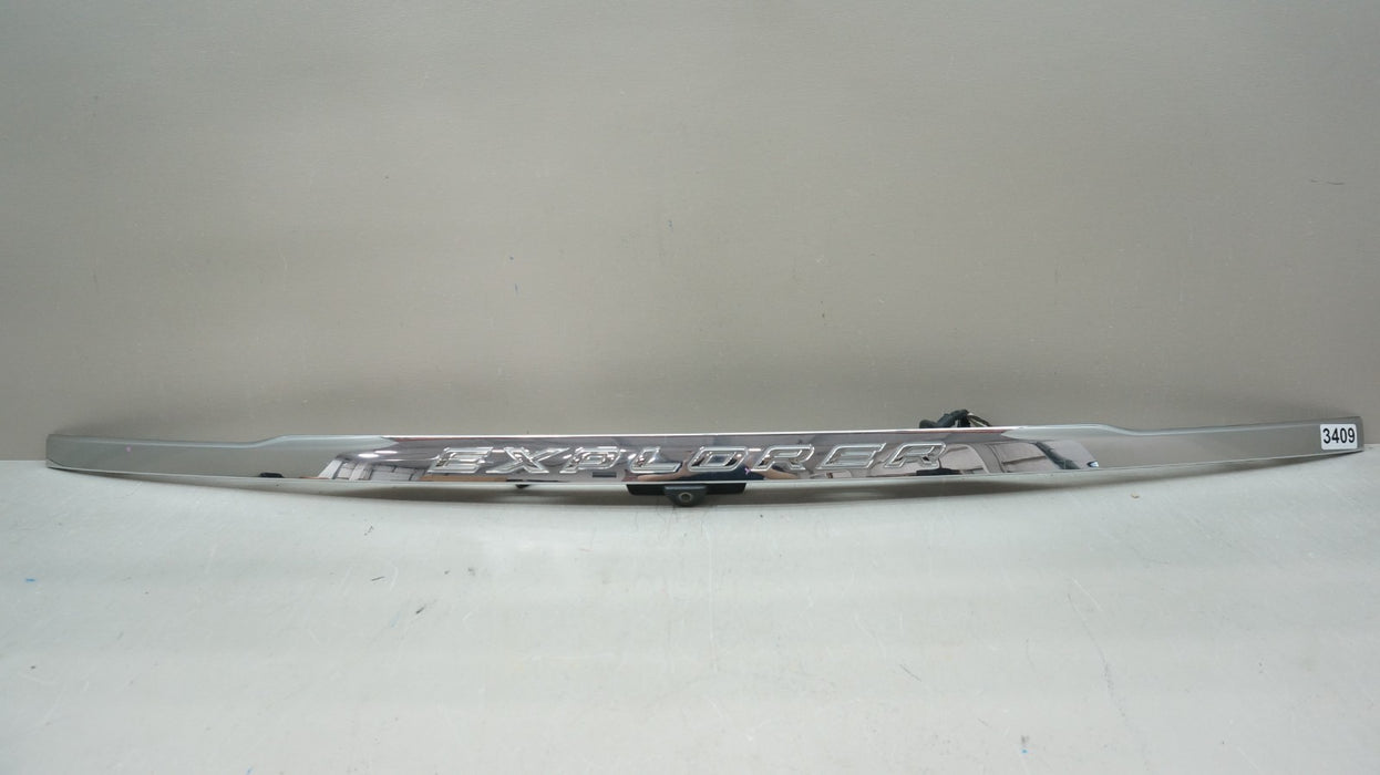 2016-2017 FORD EXPLORER REAR TAILGATE CHROME MOLDING W/CAMERA OEM