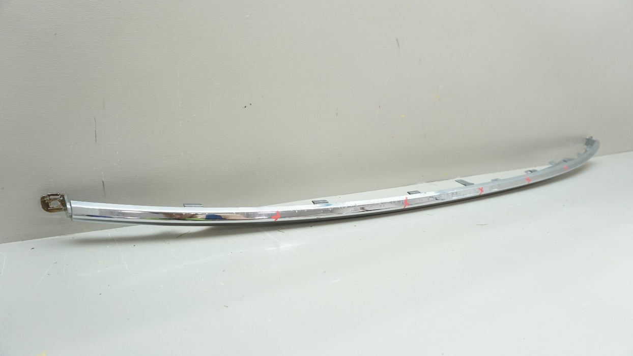 2014-2020 DODGE DURANGO FRONT BUMPER CENTER MOLDING TRIM CHROME 05113729AB OEM