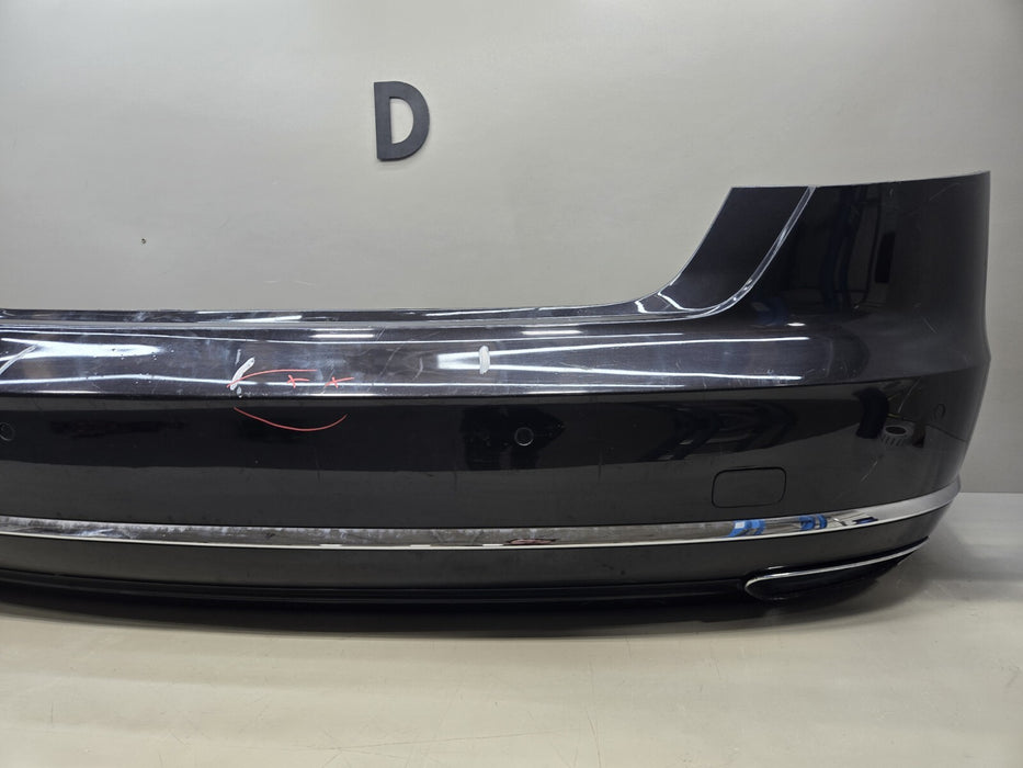 2015-2018 AUDI A8 S8 REAR COMPLETE BUMPER COVER OEM 4H0807511