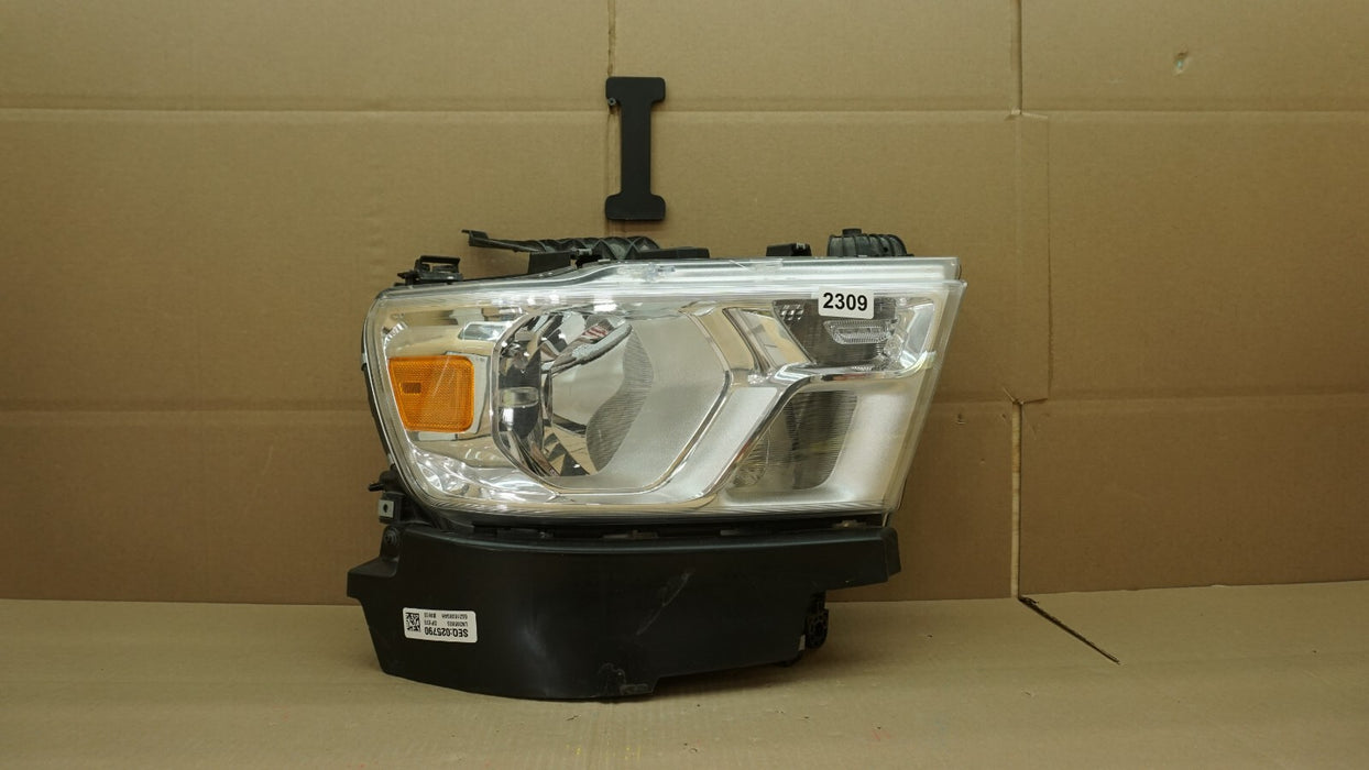 2019-2022 DODGE RAM 1500 FRONT RIGHT PASSENGER SIDE HEADLIGHT HALOGEN OEM