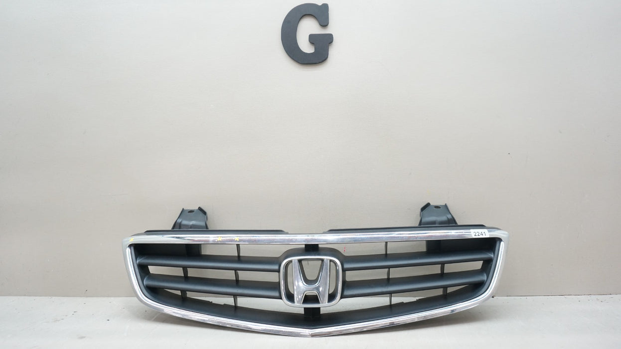 2002-2004 HONDA ODDYSSEY FRONT UPPER RADIATOR GRILLE GRILL 71121-S0X-A020 OEM