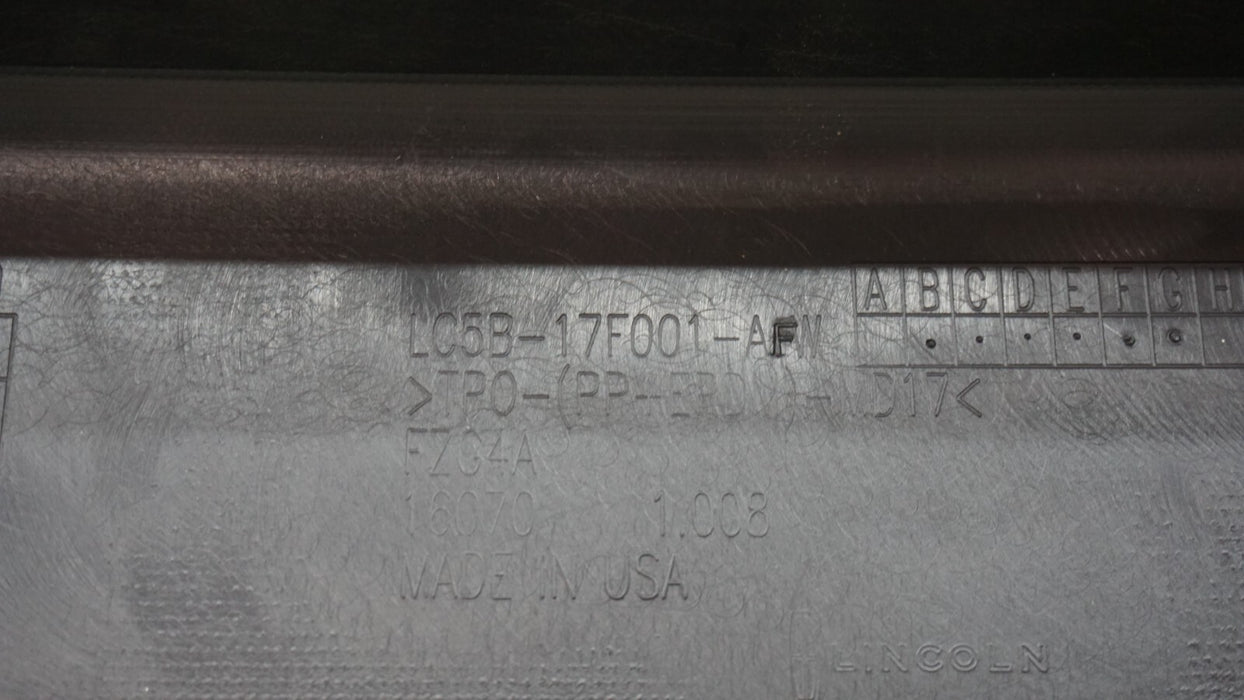 2020-2021 LINCOLN AVIATOR REAR BUMPER COVER OEM LC5B-17F001-AFW