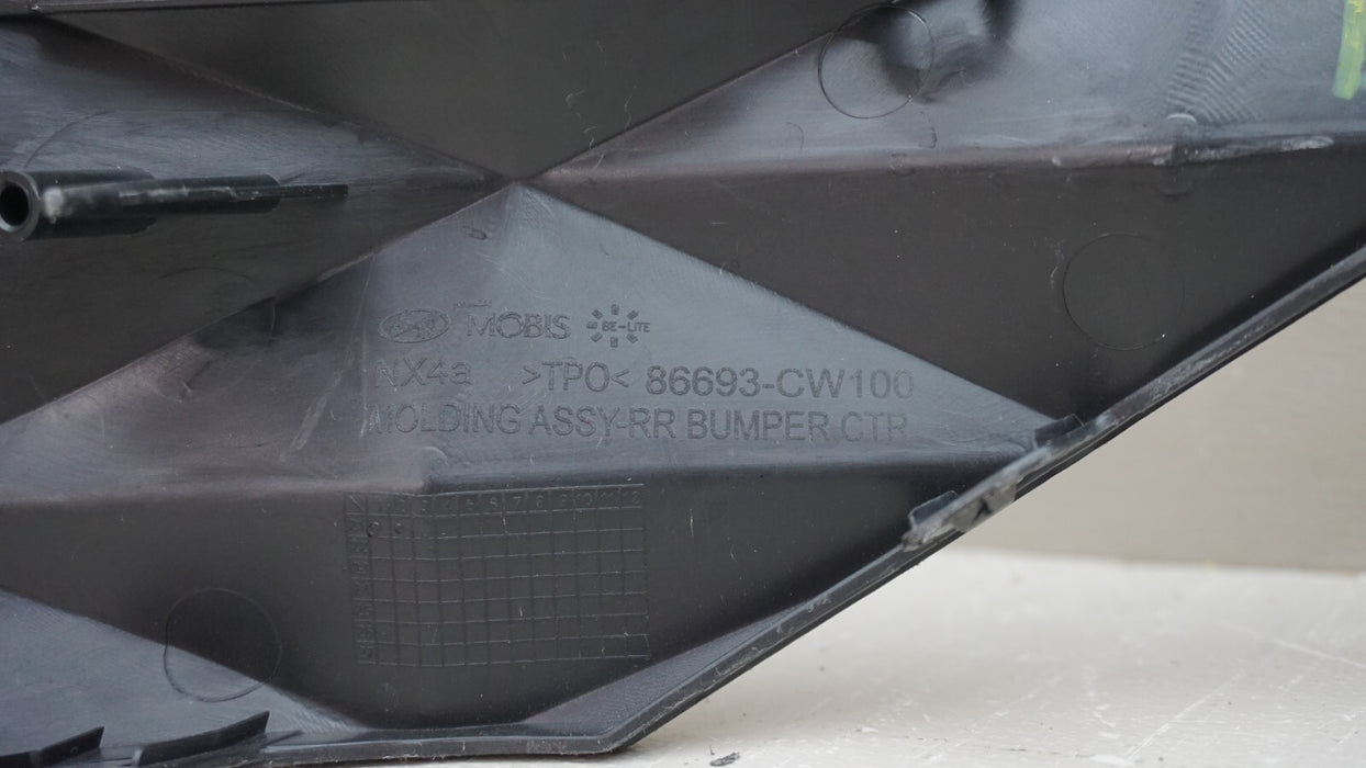 2022-2024 HYUNDAI TUCSON REAR BUMPER MOLDING TRIM 86693-CW100 OEM 22 23 24