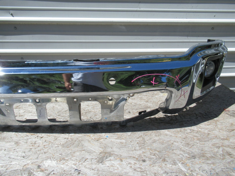 2019-2020 GMC SIERRA 1500 FRONT BUMPER COVER CHROME FACTORY 19 20 OEM