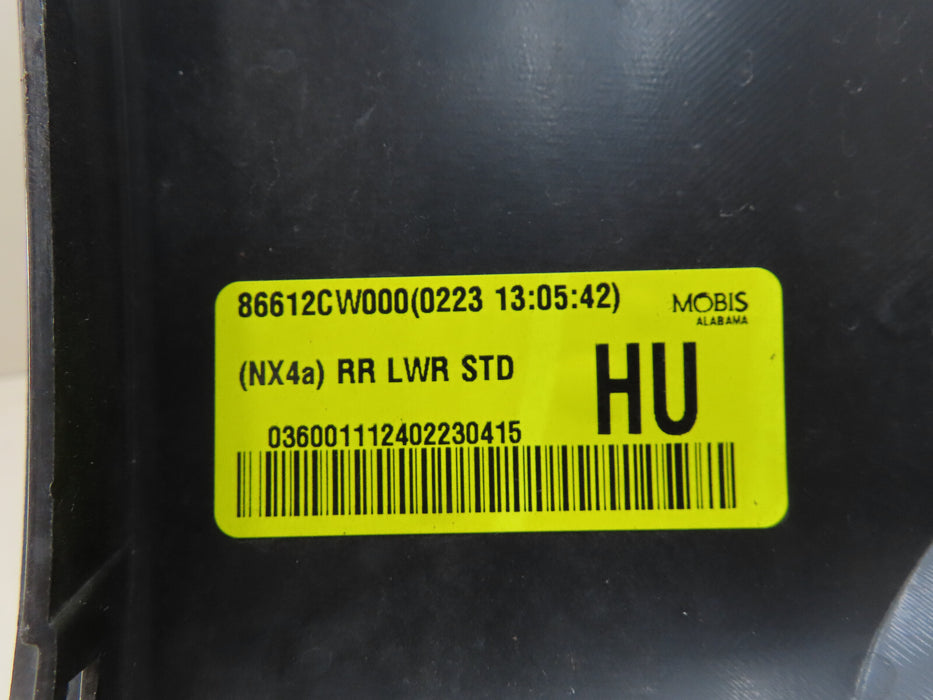 2022-2023 HYUNDAI TUCSON REAR BUMPER COVER OEM 86612-CW000
