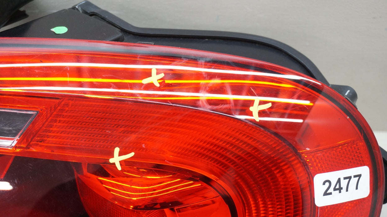 2012-2016 VOLKSWAGEN BETTLE REAR RIGHT PASSENGER SIDE TAIL LIGHT OEM