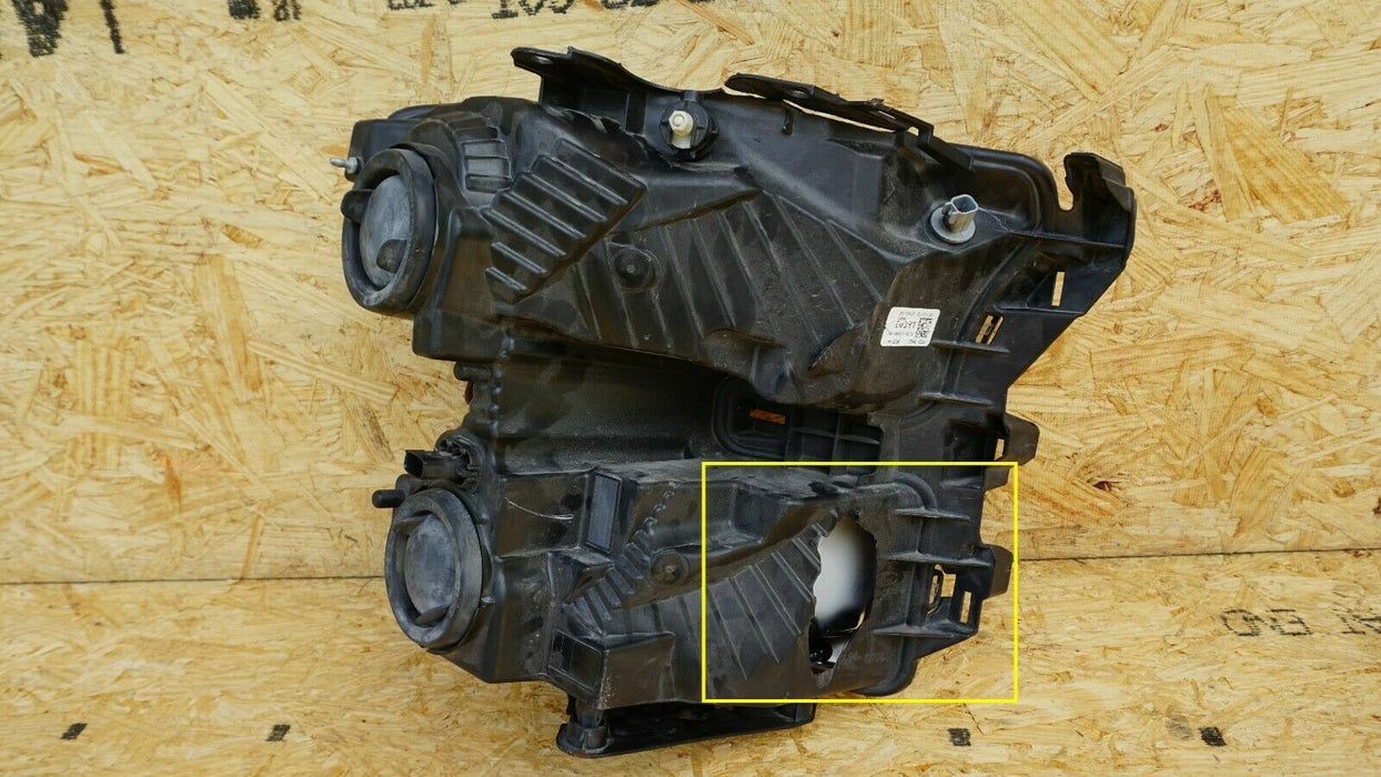 2015-2017 FORD F-150 LEFT DRIVER SIDE HEADLIGHT HALOGEN LIGHT LAMP LENS OEM