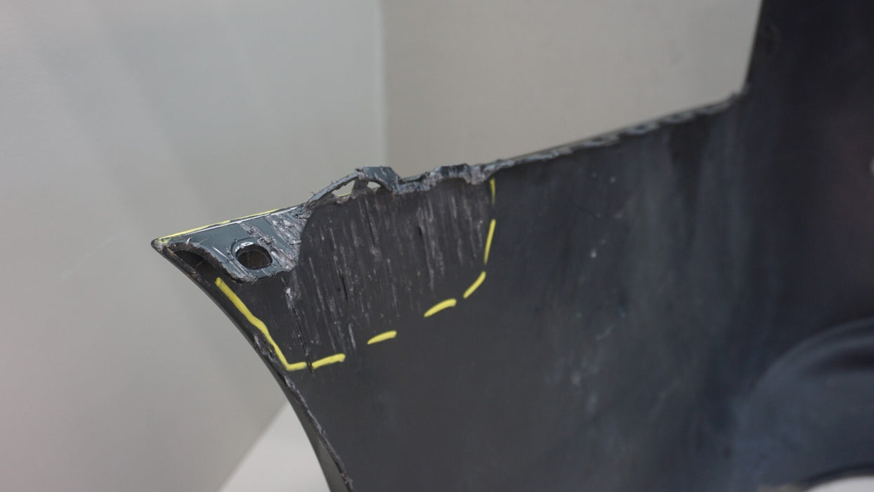 2010-2013 INFINITI G37 REAR BUMPER COVER PANEL W/ SENSOR HOLES OEM 850221NF0H