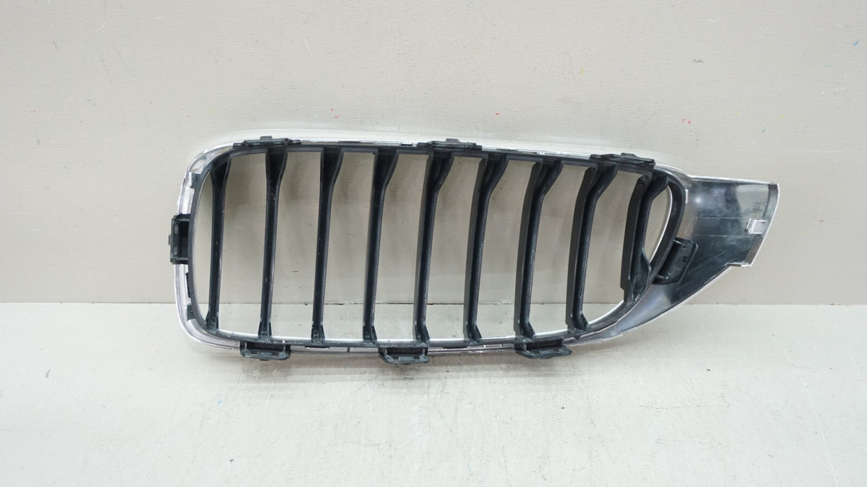 2014-2016 BMW 4 SERIES FRONT RIGHT BUMPER GRILLE KIDNEY OEM 7294814