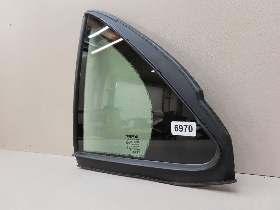 2017-2022 GENESIS G90 REAR LEFT DRIVER DOOR QUARTER GLASS OEM