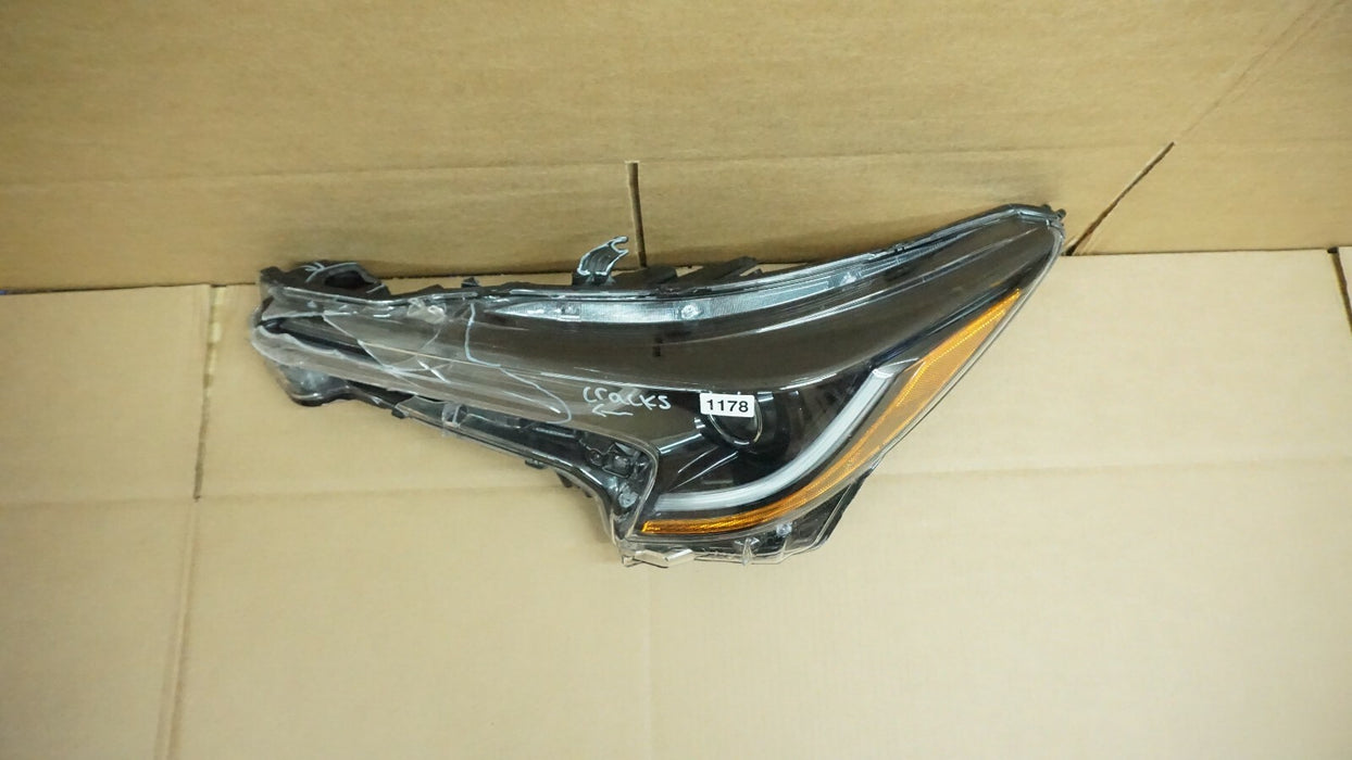2020-2021 TOYOTA COROLLA FRONT LEFT DRIVER SIDE HEADLIGHT LED LAMP LIGHT OEM