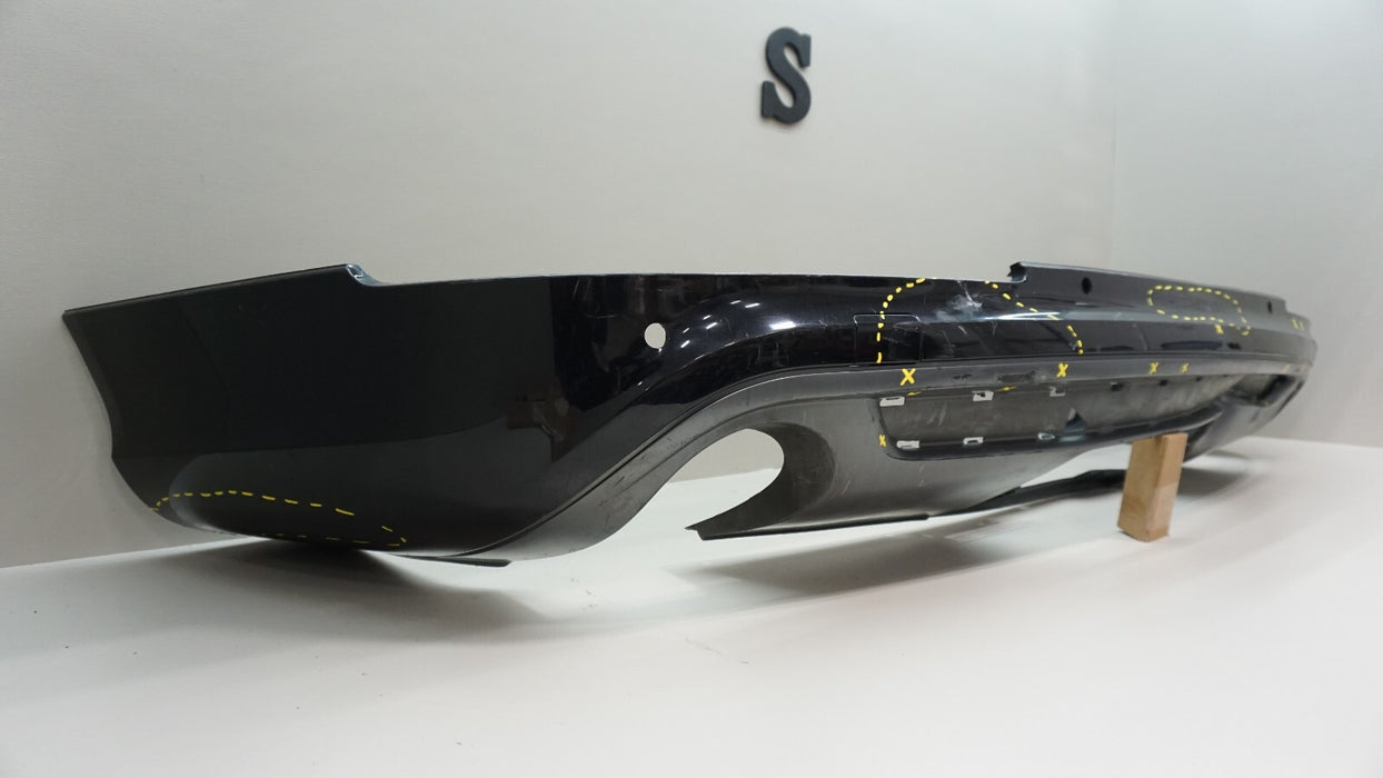 2010-2015 AUD Q7 REAR LOWER BUMPER COVER VALANCE PANEL OEM 4L0807521AK