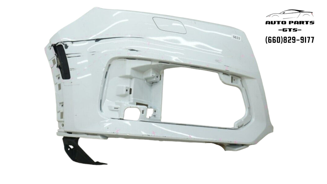2017-2018 AUDI Q7 FRONT RIGHT PASSENGER SIDE BUMPER COVER PANEL OEM 4M0807096E