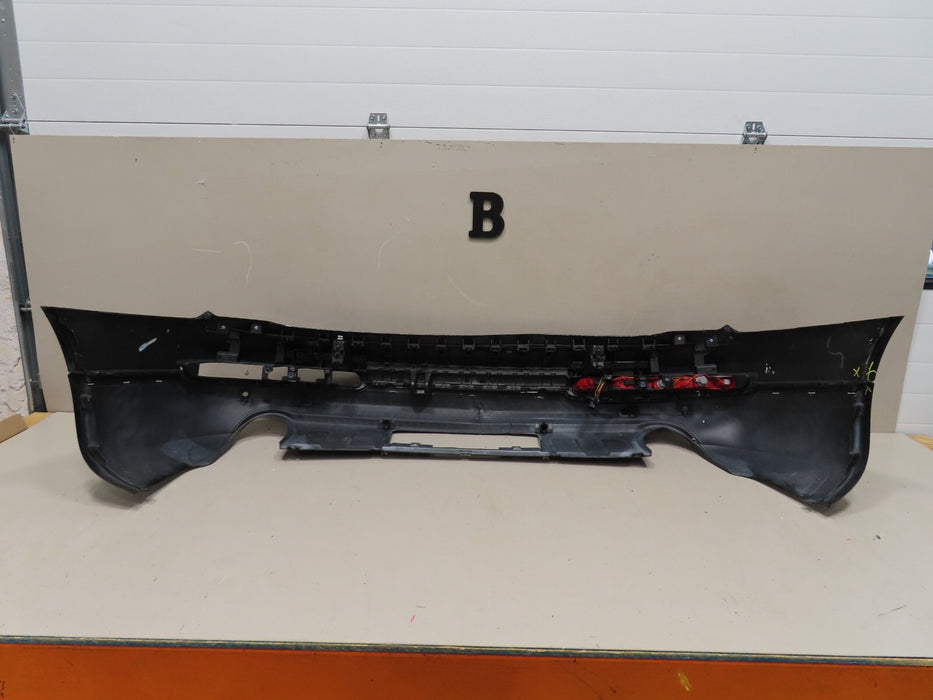 2010-2015 AUDI Q7 REAR BUMPER W/LOWER VALANCE COVER OEM P/N 4L0807511G